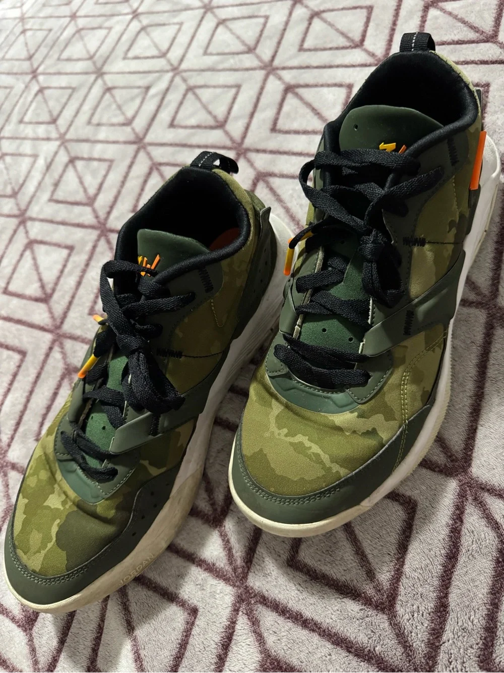 Jordan Air NFH Zion Williamson Bayou Boys Camo Men’s Size 10